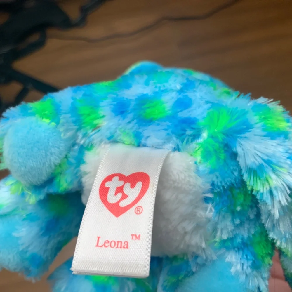 Set of Two Ty Leona Leopards
